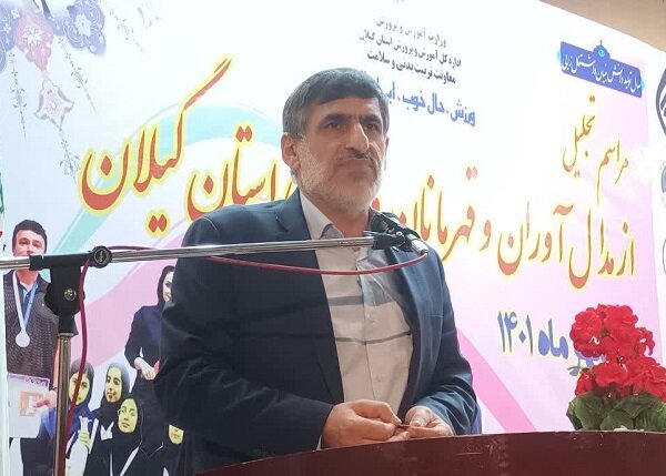 افزایش سرانه ورزشی در دستور کار آموزش و پرورش گیلان