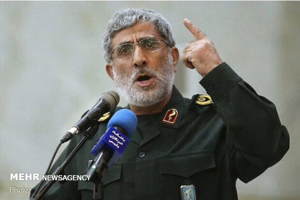 خط و نشان فرمانده سپاه قدس برای آمریکا