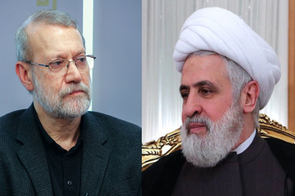 علی لاریجانی با دبیرکل حزب الله لبنان دیدار کرد